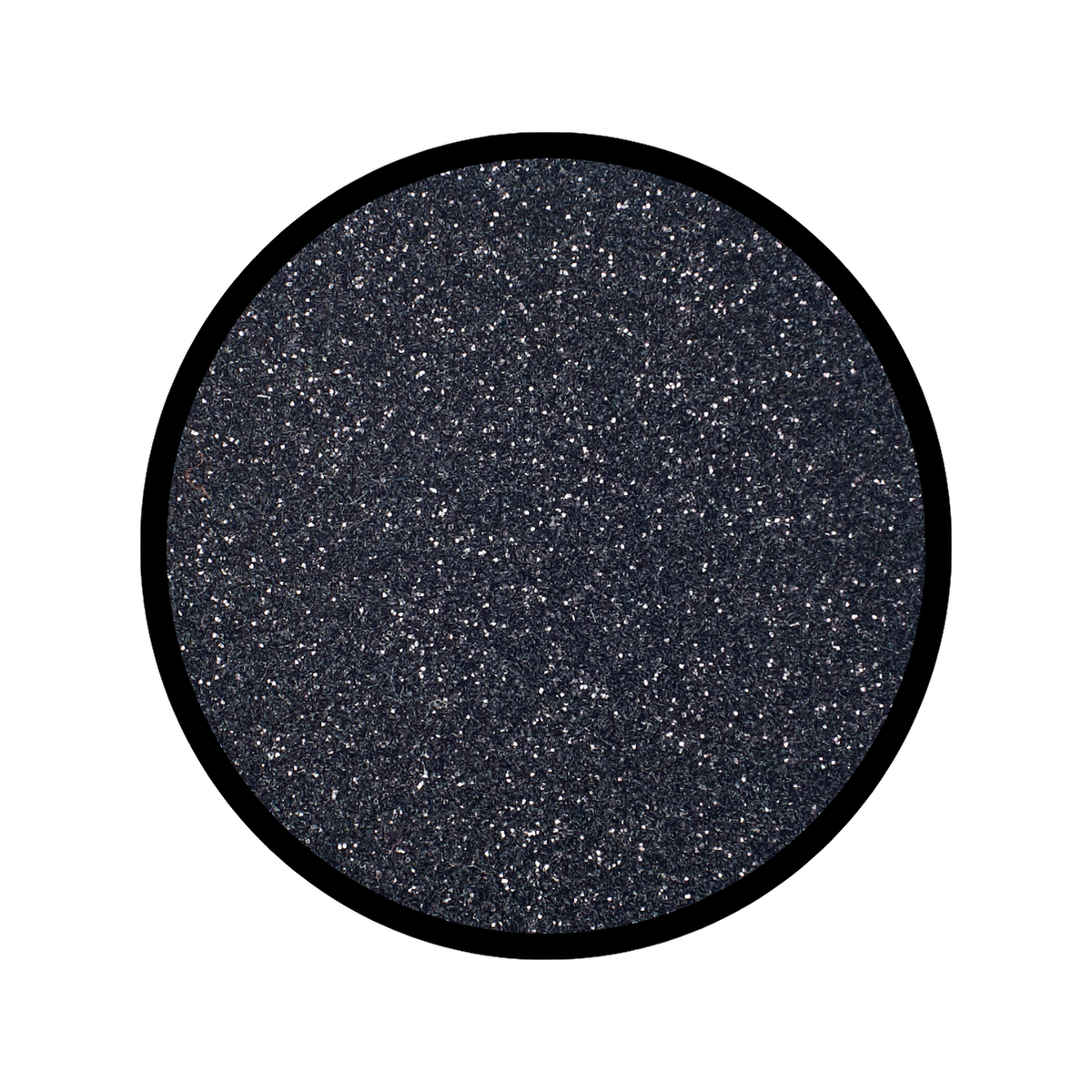 Black Glitter Makeup