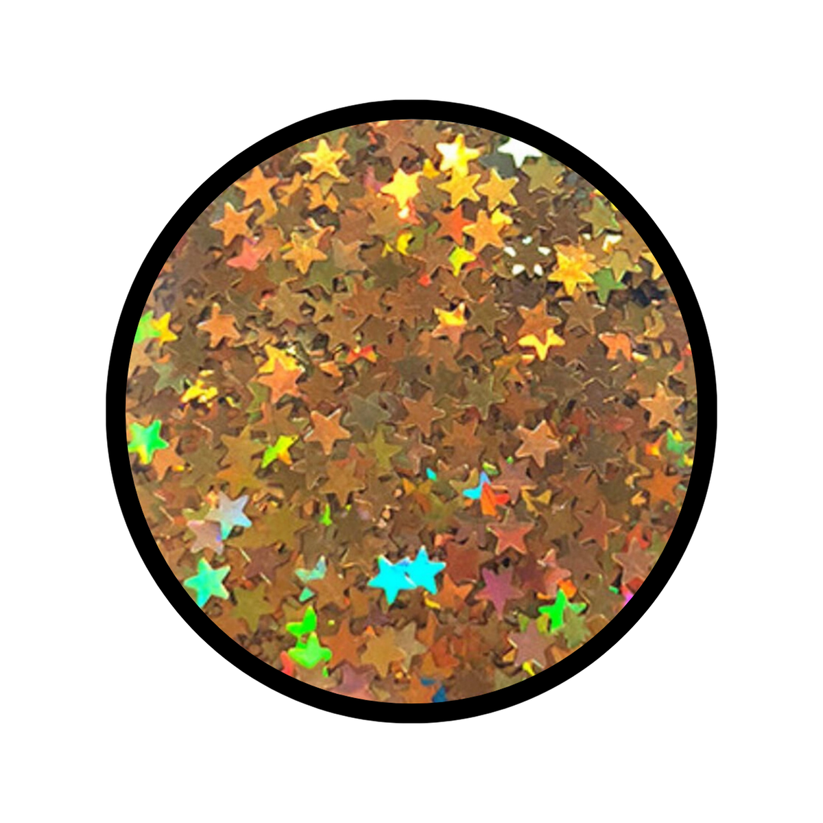 Gold Stars Glitter