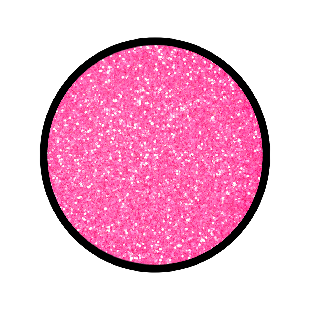 Hot Pink Glitter Makeup