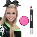 Smudge Proof Passion Pink Lip Pencil + Hot Pink Glitter