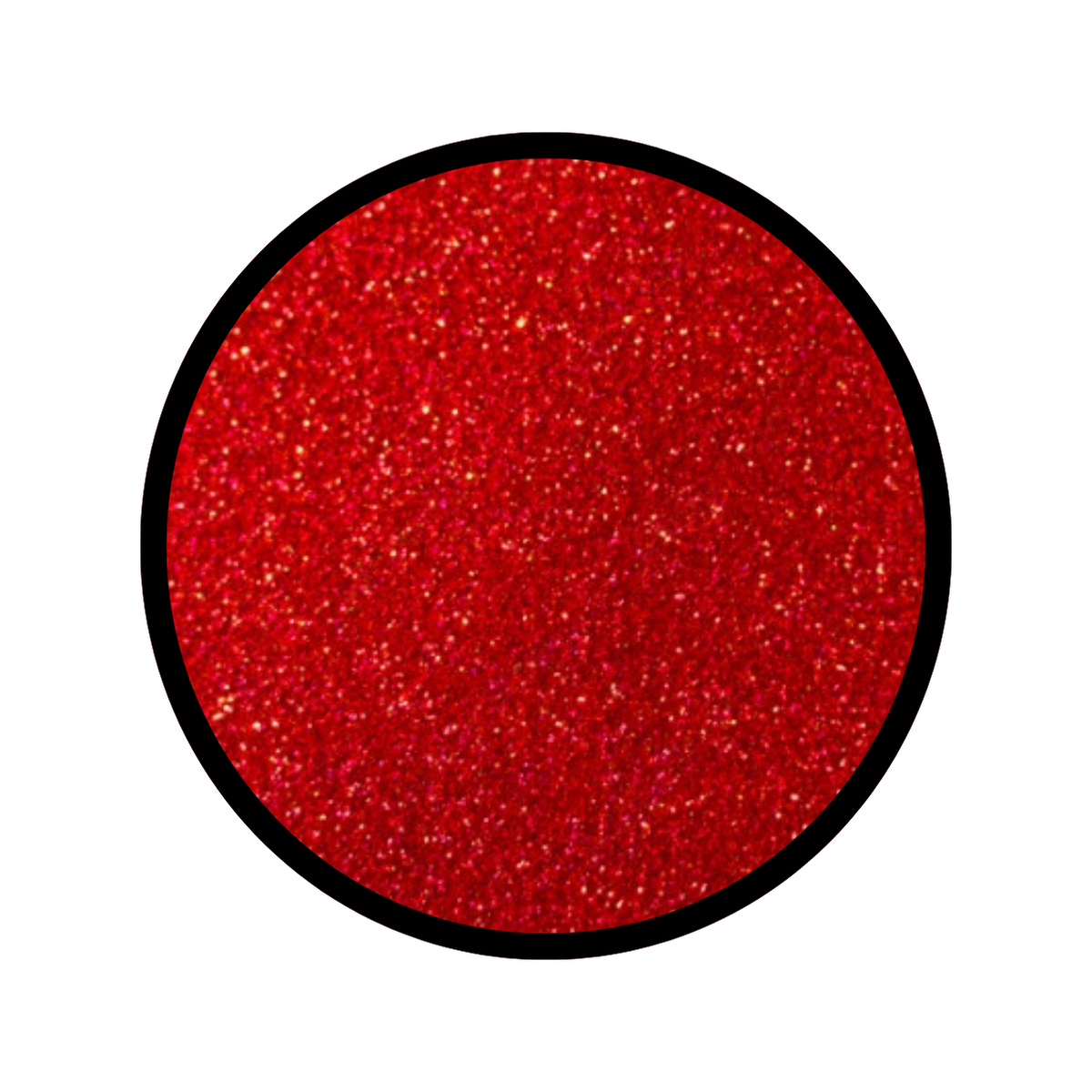Red XL Glitter Makeup