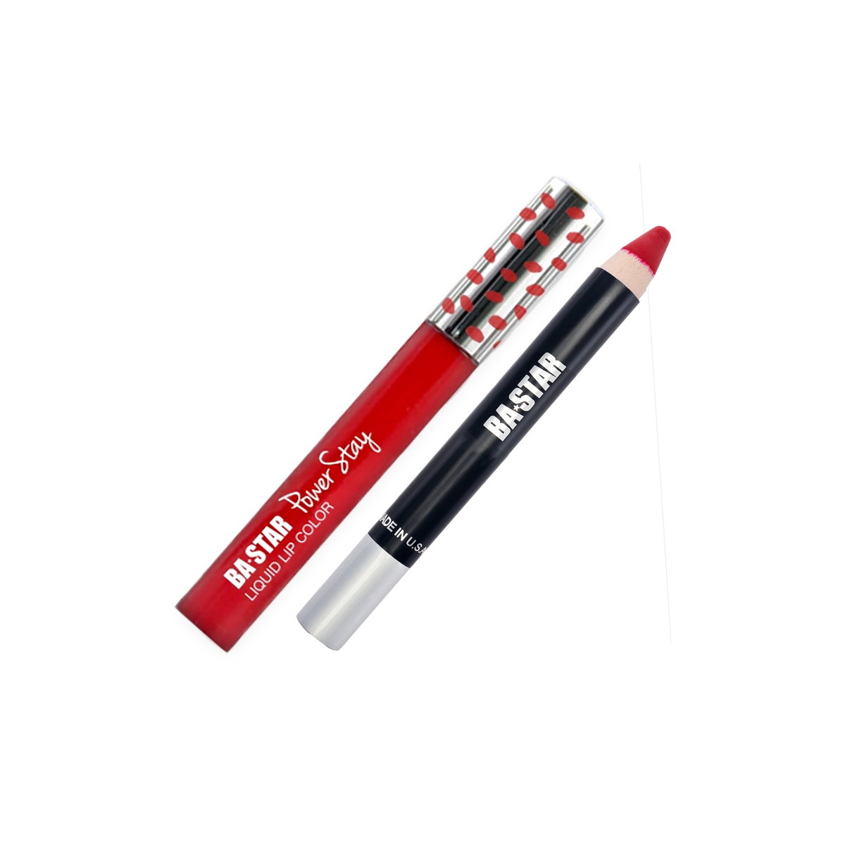 Holiday Red Lip Pencil + Fab Red Power Stay Lip