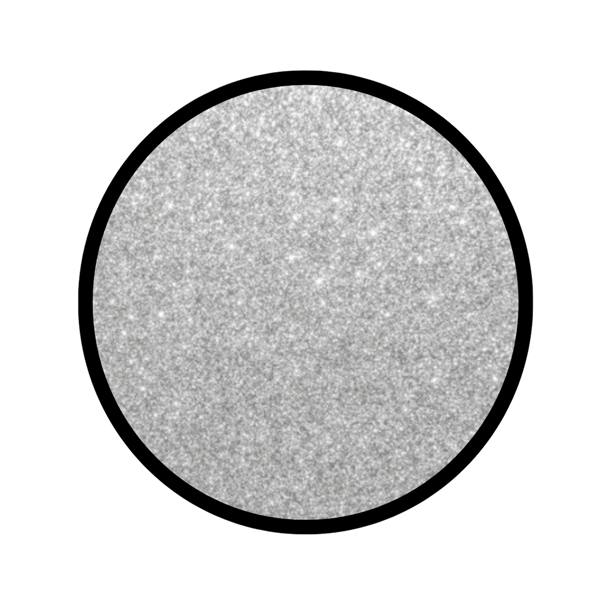 Silver Glitter Makeup