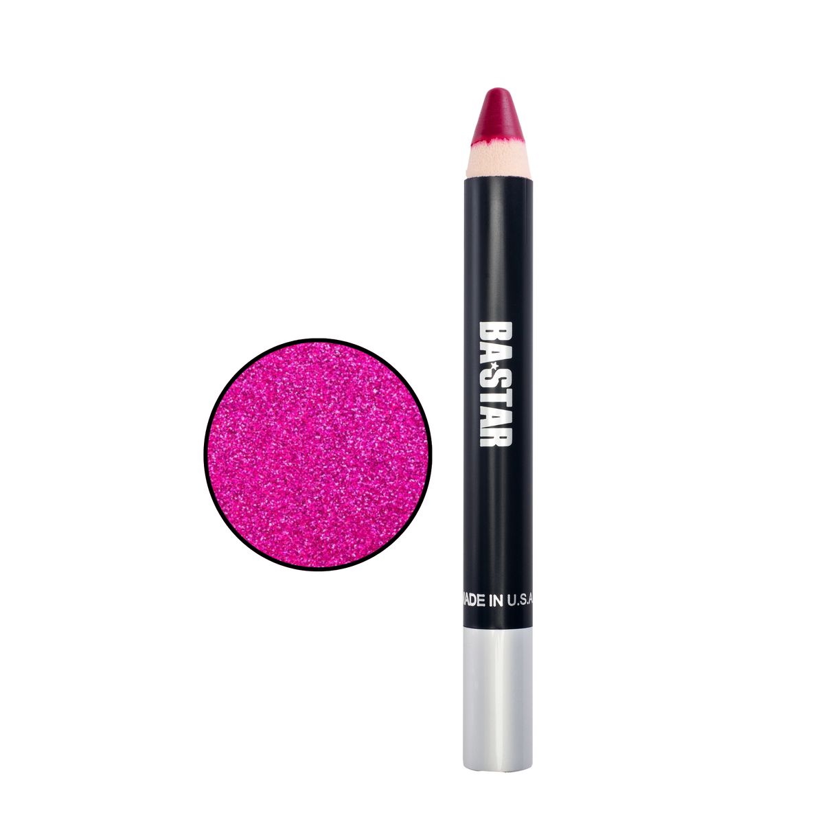 You're On Fire! Magenta Glitter Lip